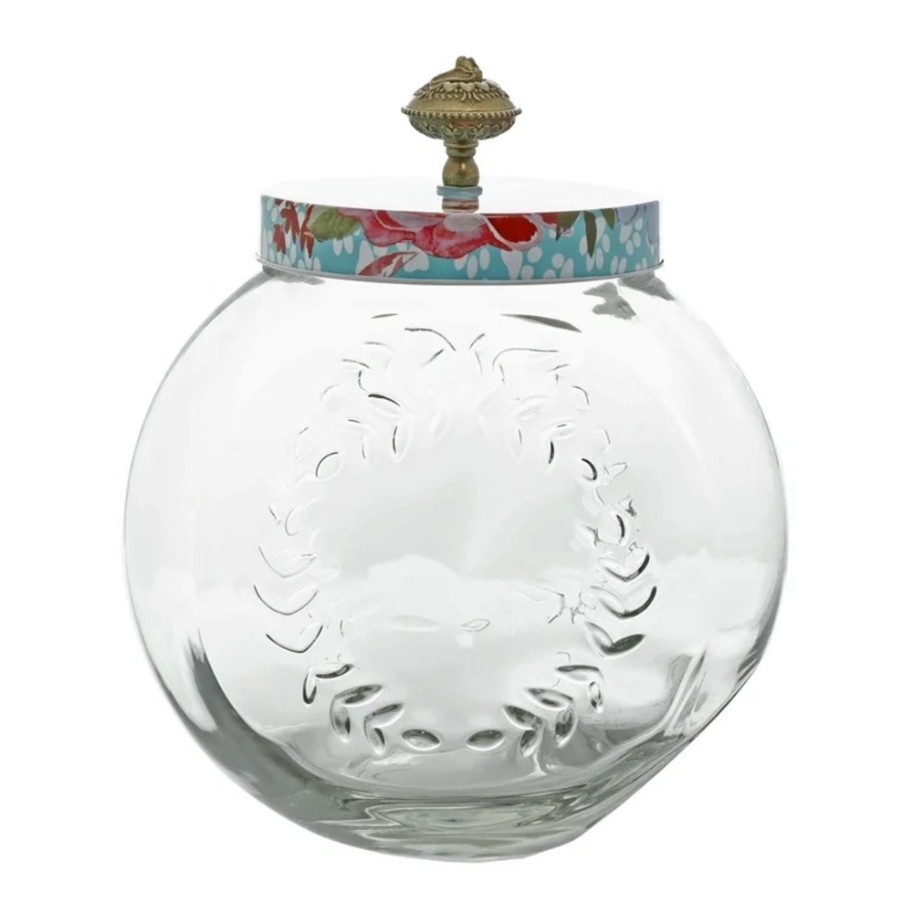 The Pioneer Woman Melody 3.5-Quart Glass Treat Jar: - Picture 4 of 7